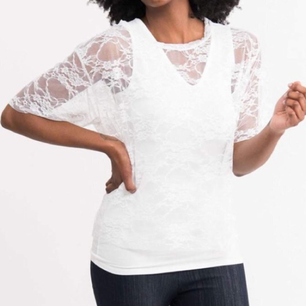 S/M‎ Agnes & Dora Mesh Tee EE11
